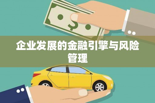 嵩县企业发展的金融引擎与风险管理