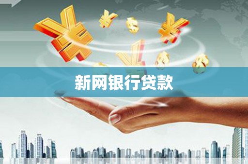 嵩县新网银行贷款