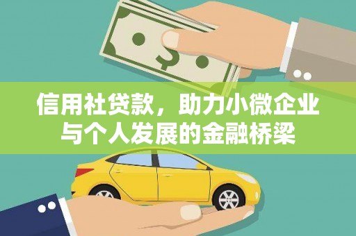 嵩县信用社贷款，助力小微企业与个人发展的金融桥梁