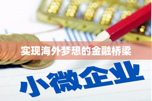 嵩县实现海外梦想的金融桥梁