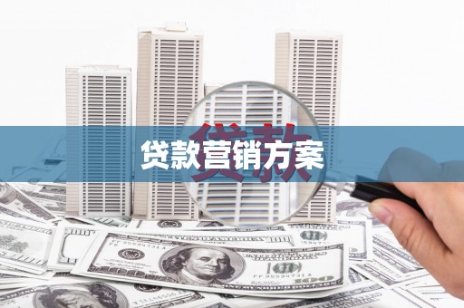 嵩县贷款营销方案