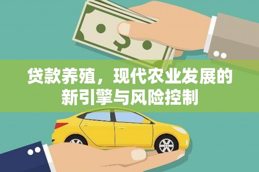 嵩县贷款养殖，现代农业发展的新引擎与风险控制