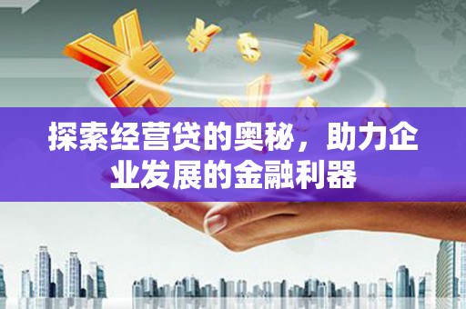 嵩县探索经营贷的奥秘，助力企业发展的金融利器