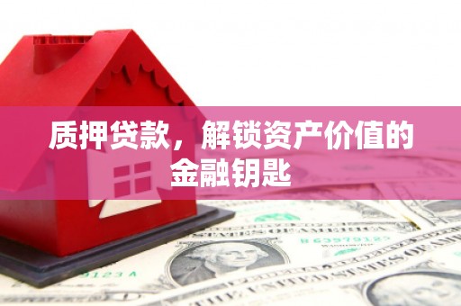 嵩县质押贷款，解锁资产价值的金融钥匙