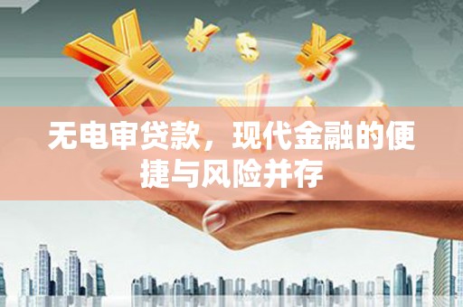 嵩县无电审贷款，现代金融的便捷与风险并存
