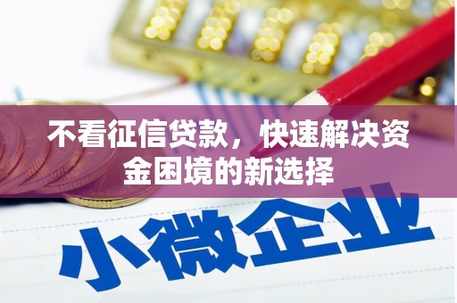 嵩县不看征信贷款，快速解决资金困境的新选择