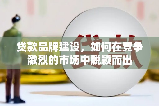 嵩县贷款品牌建设，如何在竞争激烈的市场中脱颖而出