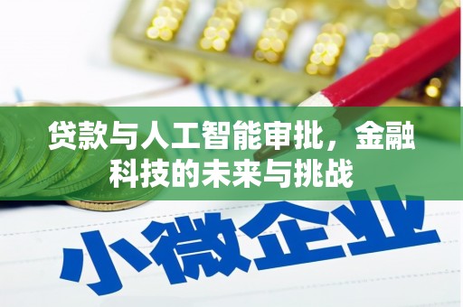 嵩县贷款与人工智能审批，金融科技的未来与挑战