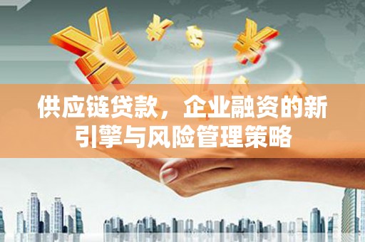 嵩县供应链贷款，企业融资的新引擎与风险管理策略
