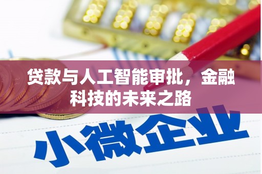 嵩县贷款与人工智能审批，金融科技的未来之路