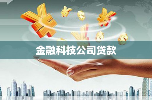 嵩县金融科技公司贷款