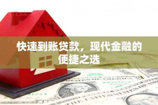 嵩县快速到账贷款，现代金融的便捷之选