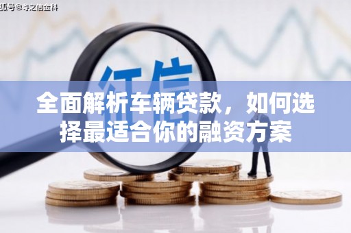 嵩县全面解析车辆贷款，如何选择最适合你的融资方案
