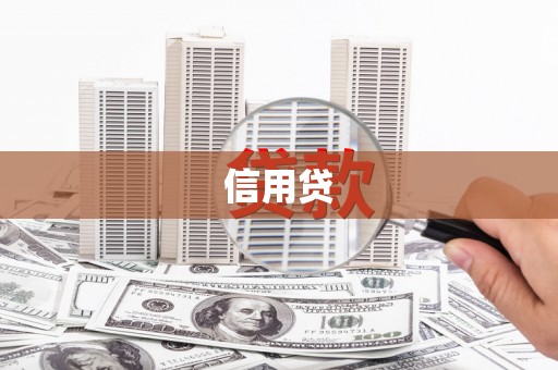 嵩县信用贷