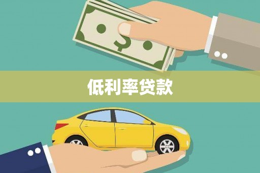 嵩县低利率贷款