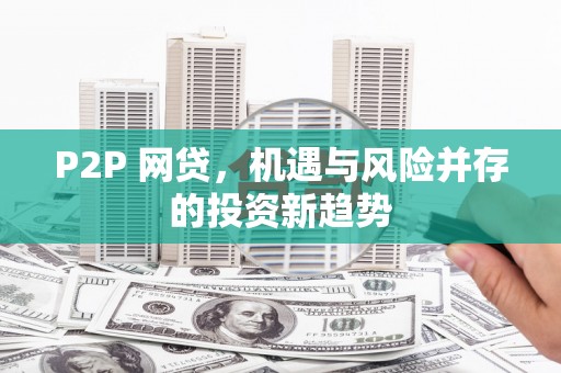 嵩县P2P 网贷，机遇与风险并存的投资新趋势