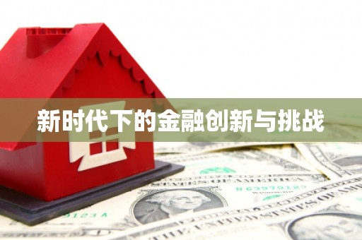 嵩县新时代下的金融创新与挑战