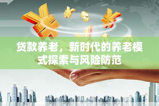 嵩县贷款养老，新时代的养老模式探索与风险防范
