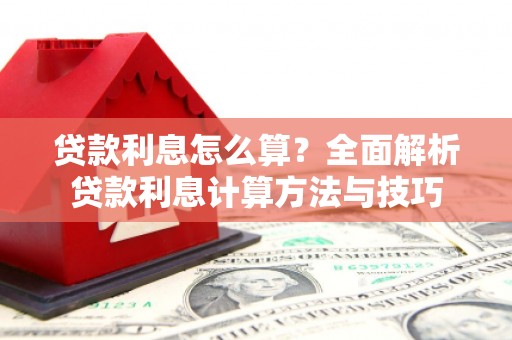 嵩县贷款利息怎么算？全面解析贷款利息计算方法与技巧